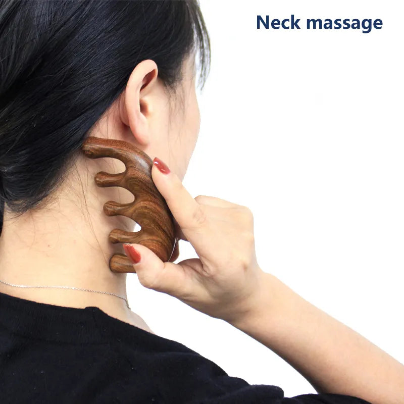 Wooden Massage Comb