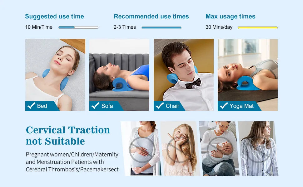 Neck Tension Relief Pillow